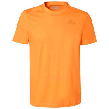 Vêtements Homme T-shirts & Polos Kappa TEE SHIRT CAFERS SLIM ORANGE - ORANGE POPSICLE/ORANGE - L Orange