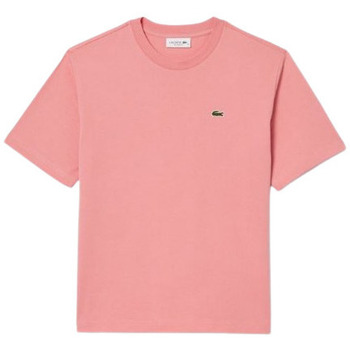 Vêtements Femme T-shirts manches courtes Lacoste TEE-SHIRT - TOURMALINE - 34 Multicolore