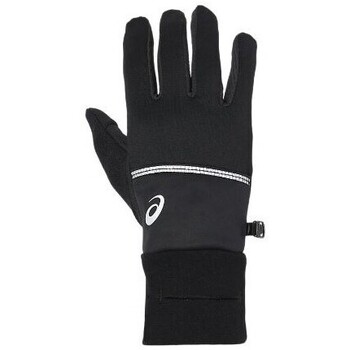 gants asics  gants wind-block running - performance black - m 
