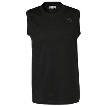 Vêtements Homme T-shirts & Polos Kappa DÉBARDEUR CADWAL KORPORATE NOIR - BLACK/BLACK GREYISH - M Noir