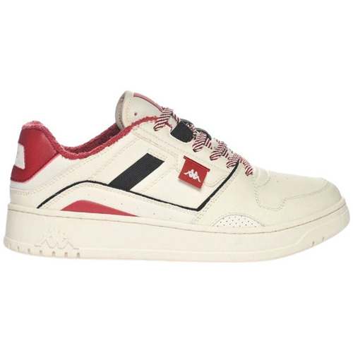 Chaussures Homme Baskets mode Kappa CHAUSSURES AUTHENTIC KAI 1 ROUGES - OFF WHITE/RED DK/BLACK - 44 Noir