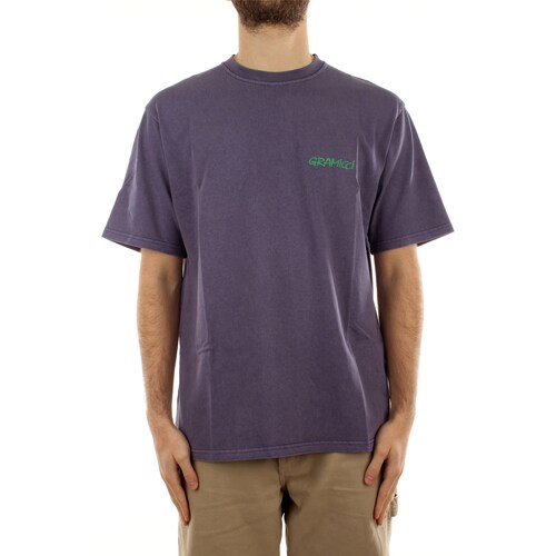 Vêtements Homme T-shirts match manches courtes Gramicci G4SU-T074 Violet