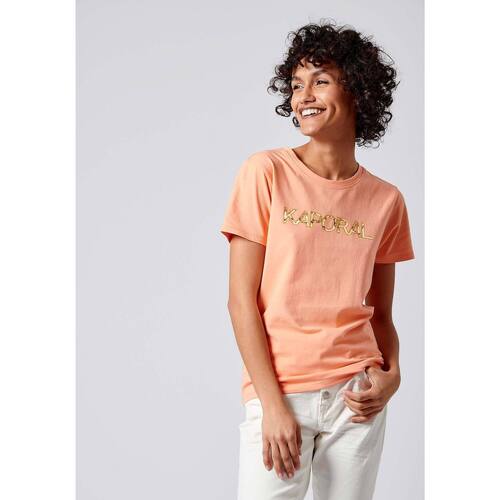 Vêtements Femme T-shirts manches courtes Kaporal FANJO Orange