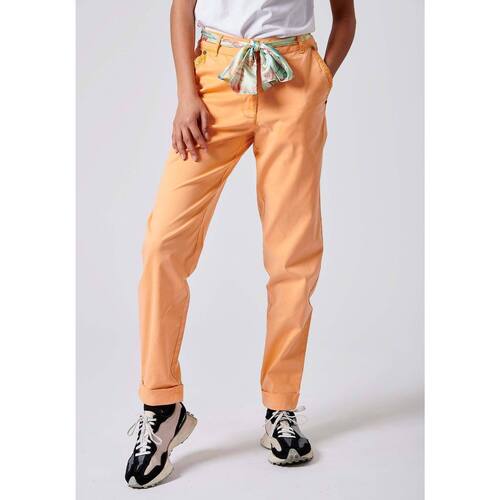Vêtements Femme Pantalons Kaporal CECIL Orange