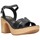Chaussures Femme Sandales et Nu-pieds Oh My Sandals 5390 Mujer Negro Noir