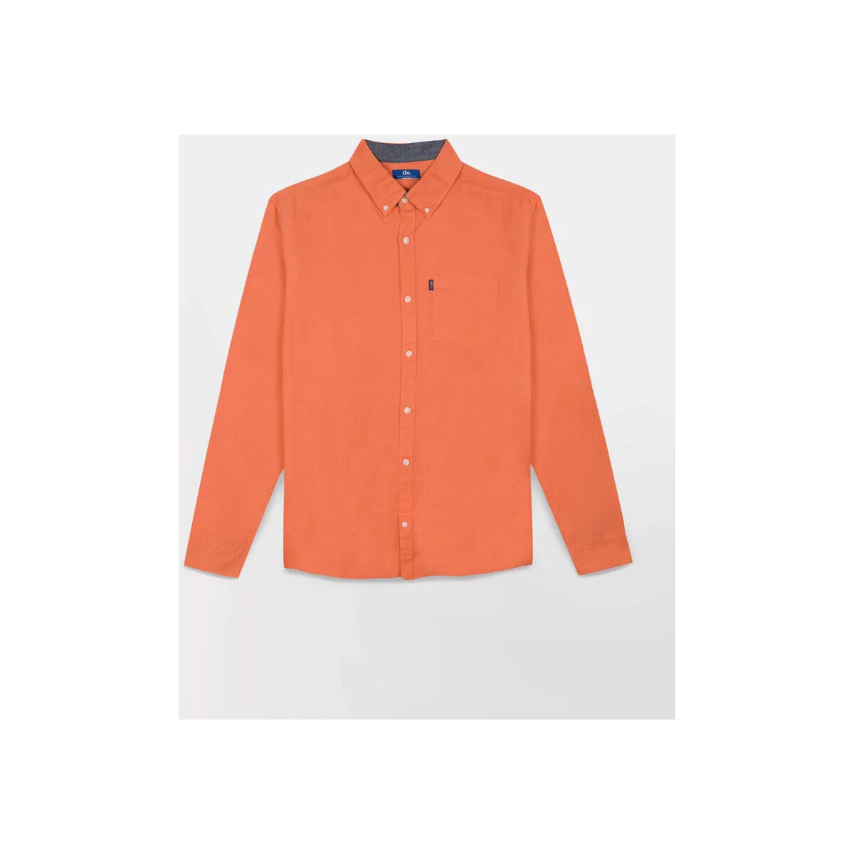 Vêtements Homme Chemises manches longues TBS LYNERCHE Orange