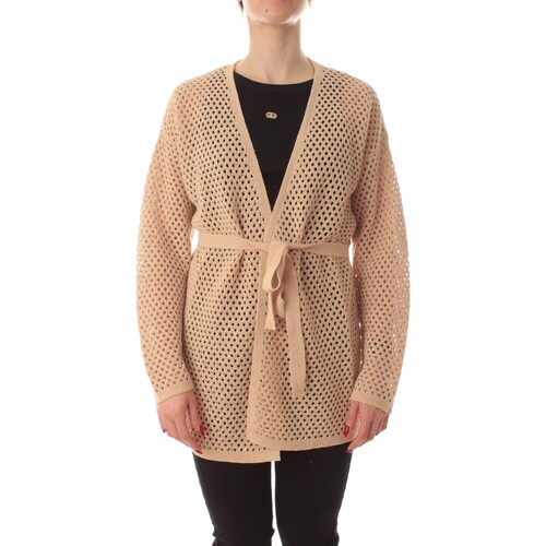 Vêtements Femme Upgrade your little ones sweater collection with this sweater from Name It Twin Set 241TT3083 Beige