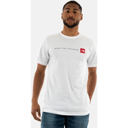 Vêtements Homme T-shirts manches courtes The North Face 0a87ns Blanc