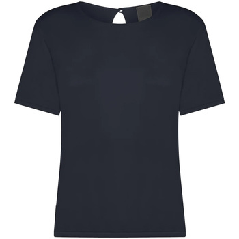 Vêtements Femme T-shirts manches courtes The Happy Monkcci Designs 24708-60 Bleu