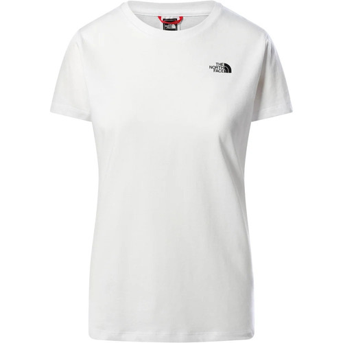 Vêtements Femme T-shirts manches courtes The North Face W S/S SIMPLE DOME TEE Blanc
