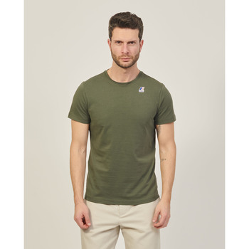 Vêtements Homme Echarpes / Etoles / Foulards K-Way T-shirt Le Vrai Edouard de  en jersey de coton Vert