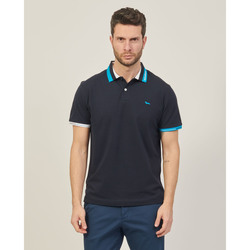 Vêtements Homme T-shirts & Polos Harmont & Blaine Polo homme Harmont&Blaine avec détails rayés Bleu
