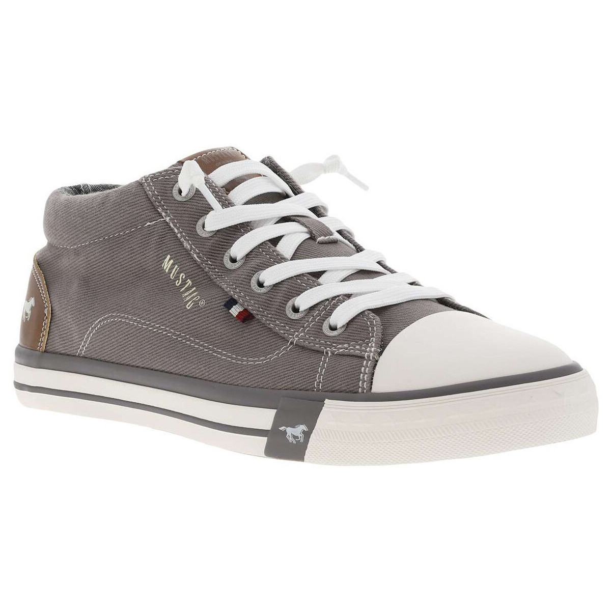 Chaussures Homme Baskets mode Mustang 4072507 2 Gris