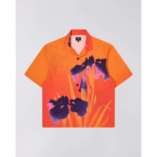 Vêtements Homme Chemises manches adidas Edwin I033380.08.67. ARISU-08.67 MULTI Orange