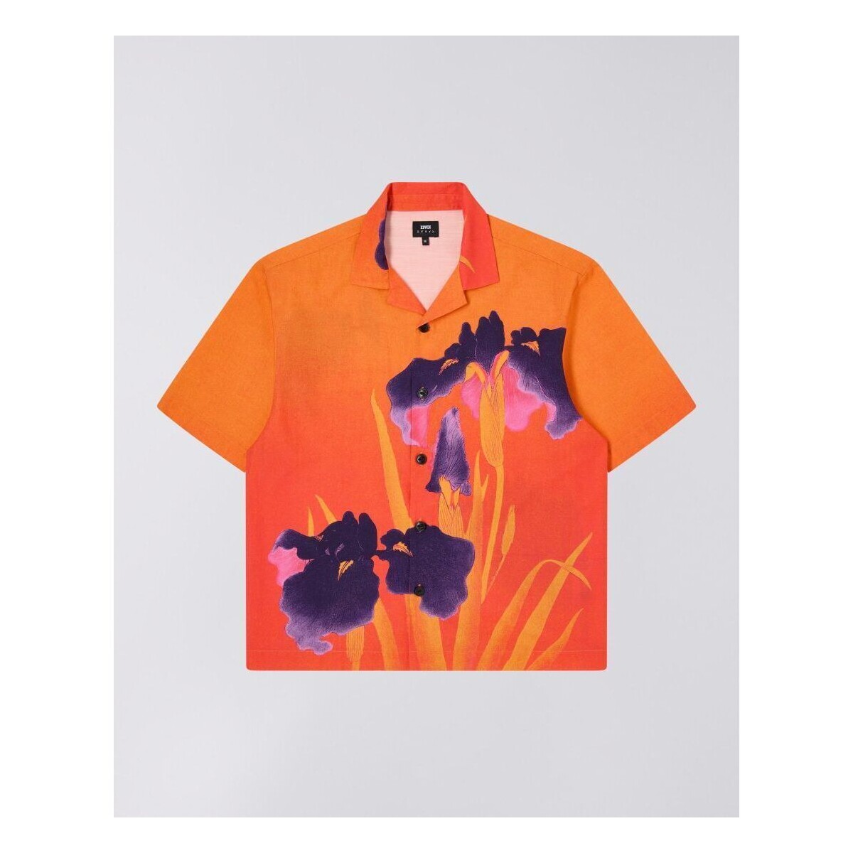 Vêtements Homme Chemises manches longues Edwin I033380.08.67. ARISU-08.67 MULTI Orange