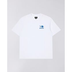 Vêtements Homme T-shirts & Polos Edwin I033490.02.67. STAY HYDRATED-02.67 WHITE Blanc