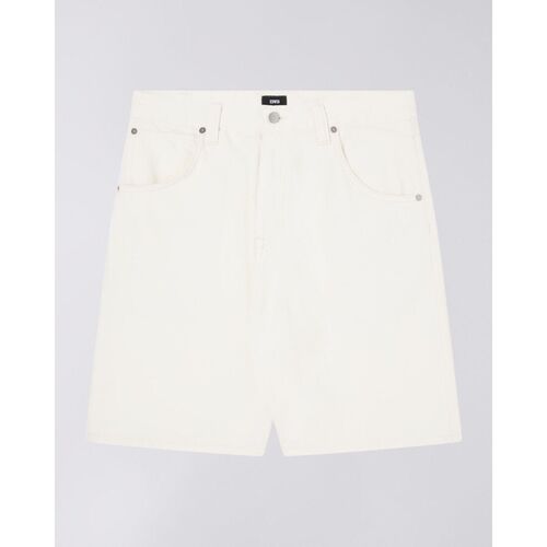 Vêtements Homme Shorts / Bermudas Edwin I033417.05.02. TYRREL-05.02 RINSED Blanc