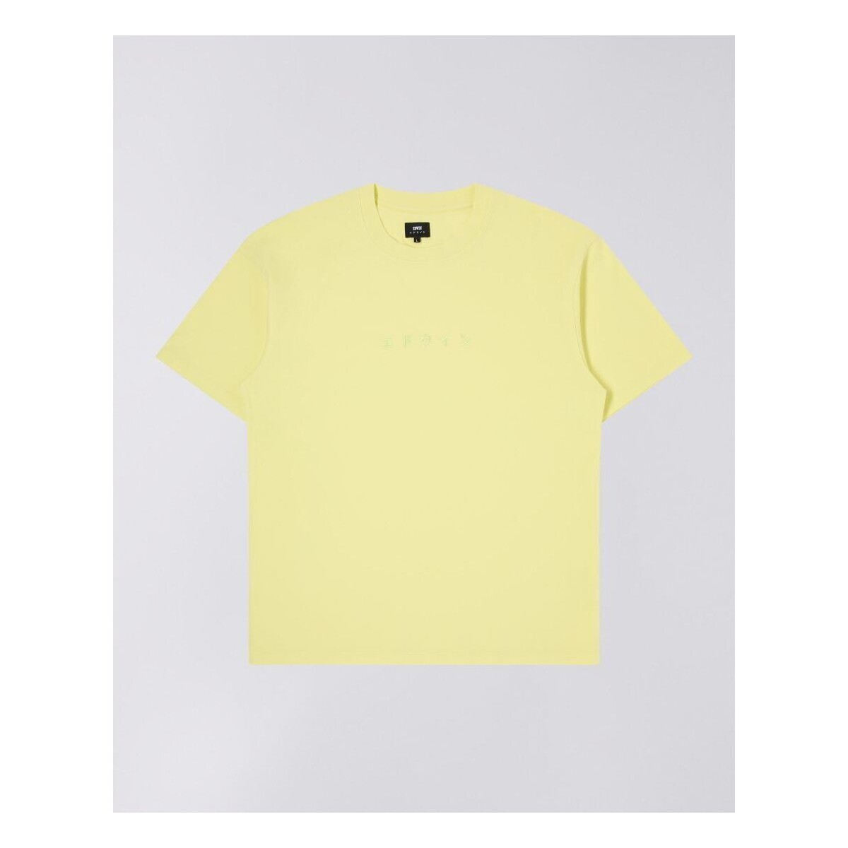 Vêtements Parenthood T-shirts & Polos Edwin I026745 KATAKANA-1MS TT Jaune