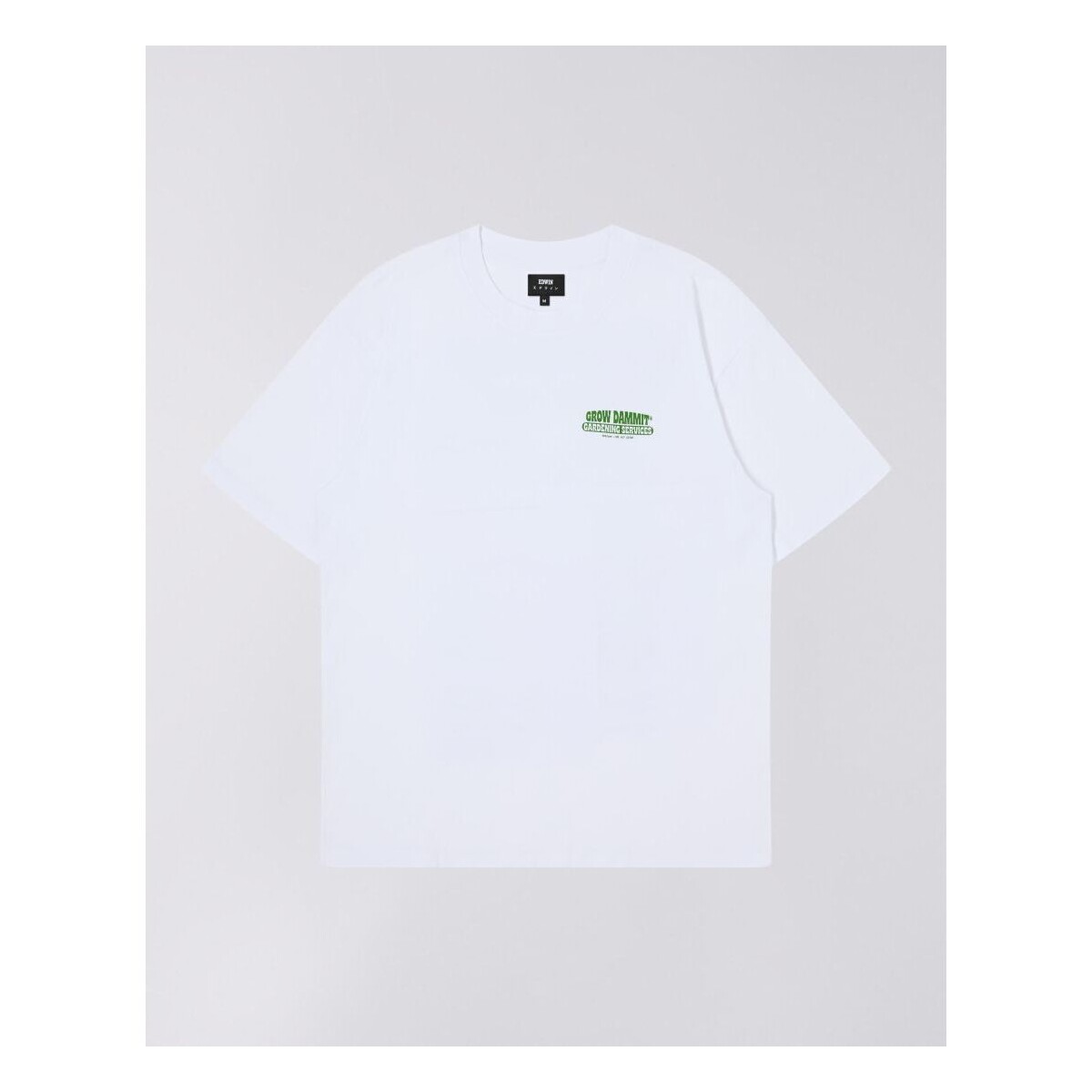 Vêtements Homme T-shirts & Polos Edwin I033489.WHW.67. PINKU EIGA-WHW.67 WHISPER WHITE/SKY Blanc