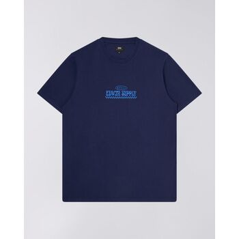 Vêtements Homme T-shirts & Polos Edwin I033503.0DM.67. SHOW SOME-0DM.67 MARITIME BLUE Bleu