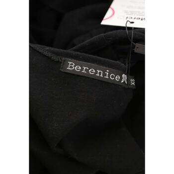 Bérénice Top en coton Noir