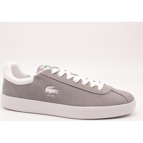 Chaussures Homme Baskets basses Lacoste  Gris