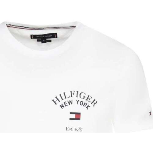 Vêtements Homme T-shirts manches courtes Tommy Hilfiger 163079VTPE24 Blanc