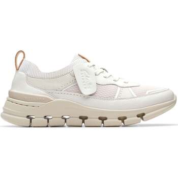 Chaussures Femme Baskets mode Clarks Nature X Cove Blanc