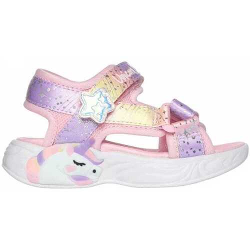 Chaussures Enfant Sandales et Nu-pieds Skechers Mens Unicorn dreams sandal - majes Rose