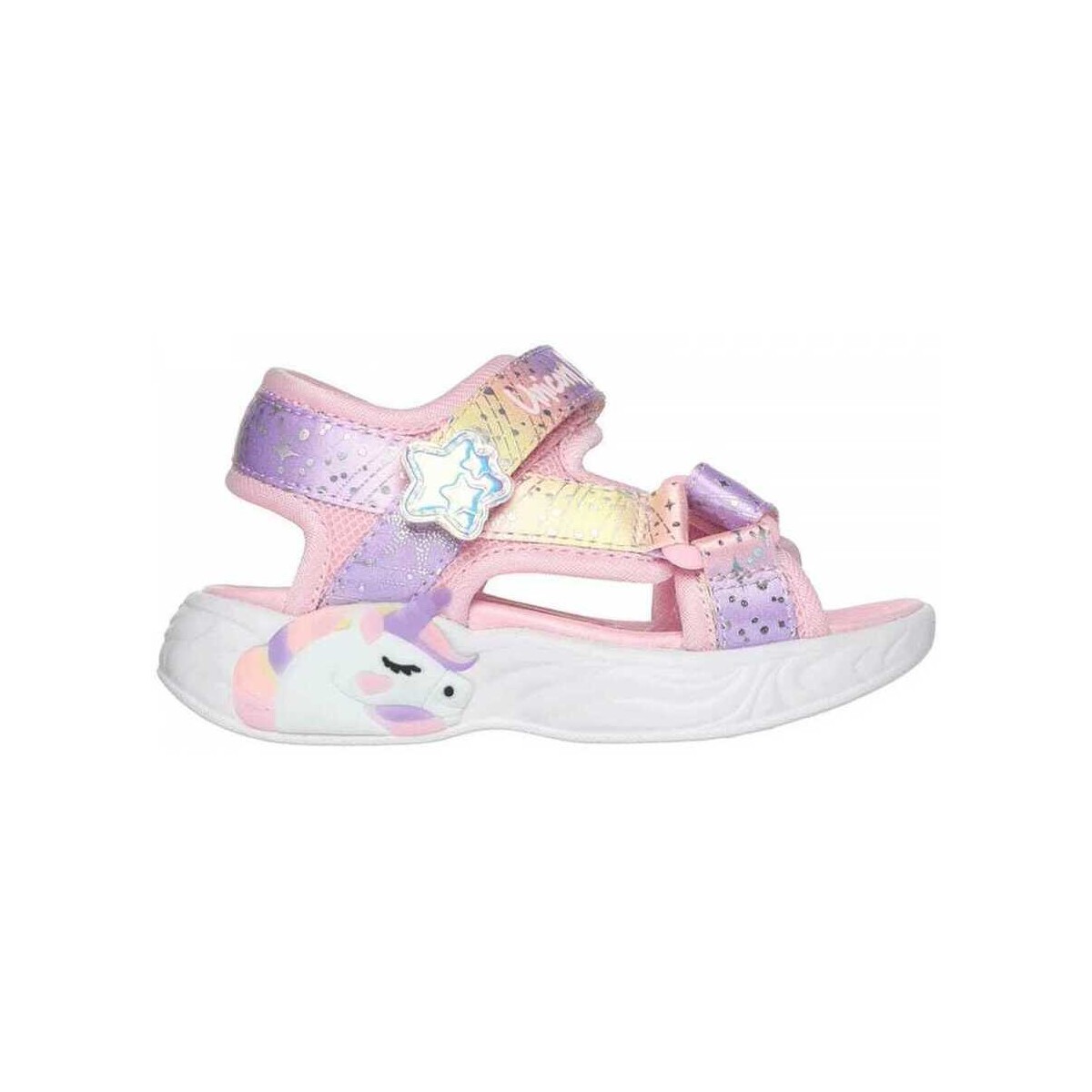 Chaussures Enfant Sandales et Nu-pieds Skechers Unicorn dreams sandal - majes Rose