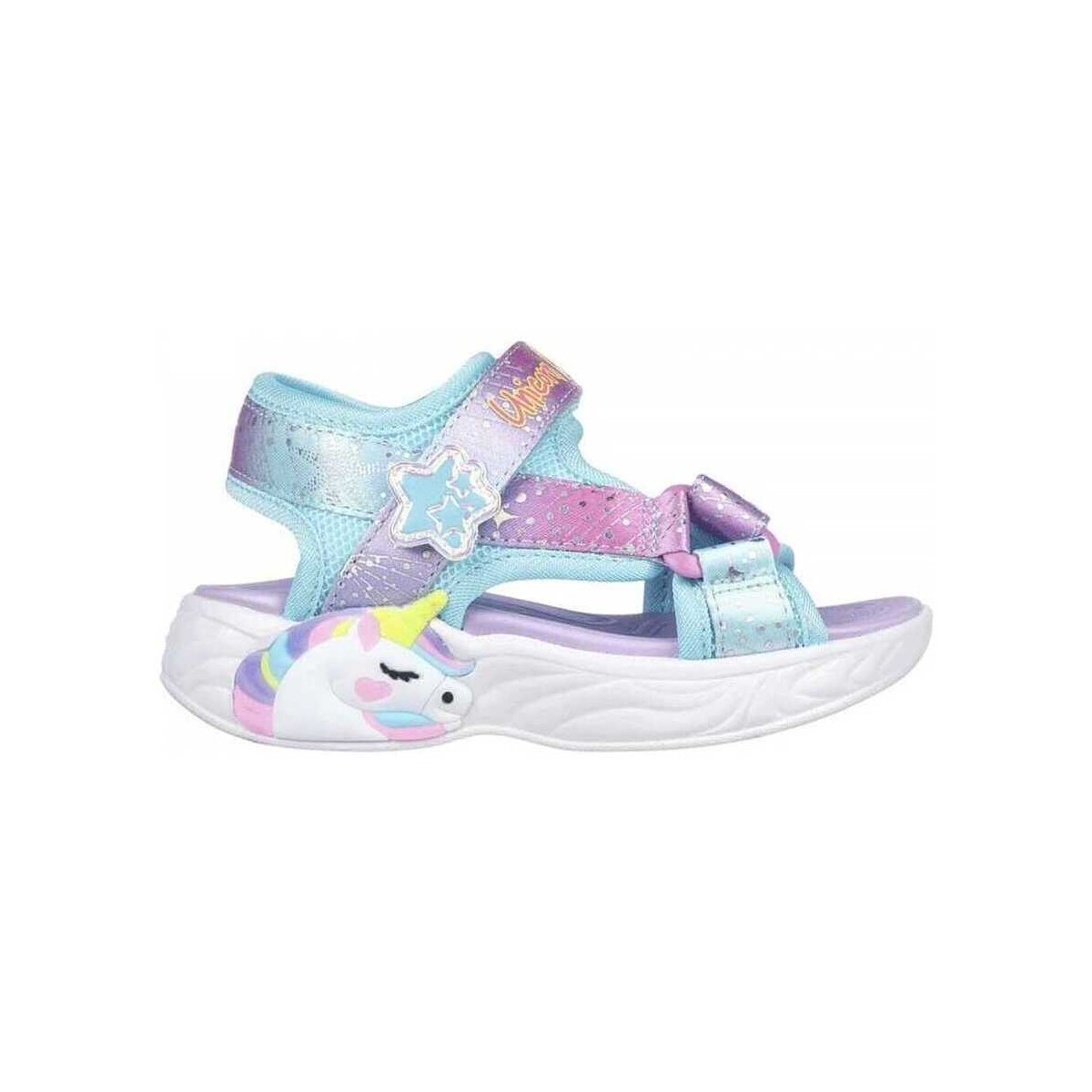 Chaussures Fille Sandales et Nu-pieds Skechers Unicorn dreams sandal - majes Bleu