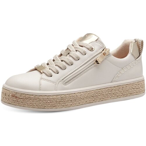 Chaussures Femme Baskets basses Marco Tozzi  Beige