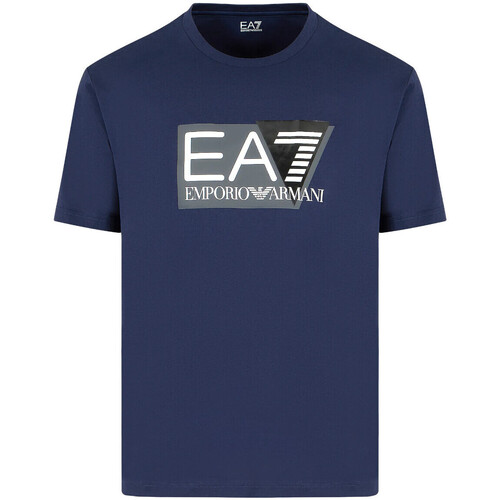 Vêtements Garçon T-shirts manches courtes Emporio Armani EA7 3DPT81-PJM9Z Bleu