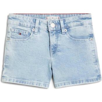 Vêtements Fille Shorts / Bermudas Tommy Hilfiger  Bleu