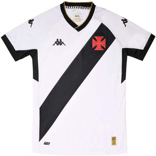Vêtements Homme T-shirts manches courtes Kappa Maillot Kombat Pro Away Payet Vasco De Gama 23/24 Blanc