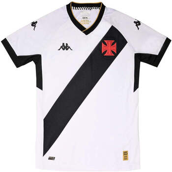 Vêtements Homme T-shirts manches courtes Kappa Maillot Kombat Pro Away Vasco De Gama 23/24 Blanc