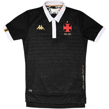 Vêtements Homme T-shirts manches courtes Kappa Maillot Kombat Pro Third Vasco De Gama 23/24 Noir