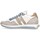 Chaussures Homme Baskets mode Cetti BASKETS  1216 BLANC-BEIGE-BLEU Blanc
