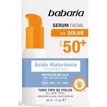 Beauté Protections solaires Babaria Sérum Visage À L&39;acide Hyaluronique Solaire Spf50+ 