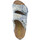Chaussures Femme Sandales et Nu-pieds Colors of California Two buckle denim sandal Blanc