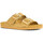Chaussures Femme Sandales et Nu-pieds Colors of California Cow suede bio with two buckles Beige