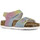 Chaussures Fille Sandales et Nu-pieds Colors of California Bio sandal microglitter Multicolore