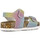 Chaussures Enfant Sandales et Nu-pieds Colors of California Bio sandal microglitter Multicolore
