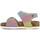 Chaussures Fille Sandales et Nu-pieds Colors of California Bio sandal microglitter Multicolore