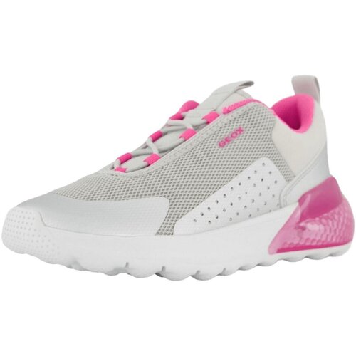 Chaussures Fille Mocassins Geox  Gris