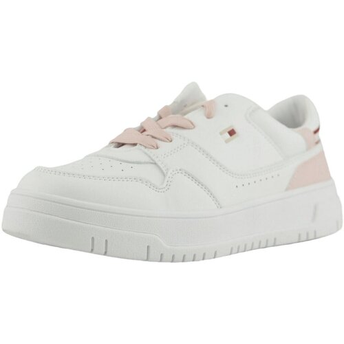 Chaussures Fille Baskets mode Tommy Hilfiger  Blanc