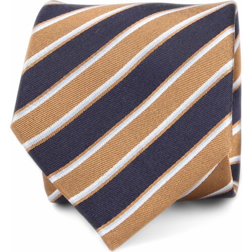 Vêtements Homme Cravates et accessoires Suitable Cravate Soie Rayure F82-11 Multicolore
