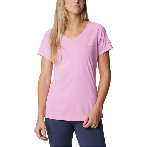 Vêtements Femme Chemises / Chemisiers Columbia Zero Rules Short Sleeve Shirt Rose