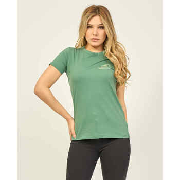 Vêtements Femme Blouse Evya Sans Manches BOSS T-shirt femme col rond  vert Vert
