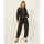Vêtements Femme Sweats Disclaimer Sweat-shirt femme zippé et manches transparentes Noir